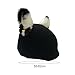 Cozy Winter Helmet Cover for Ski and Snowboard Enthusiasts, Black Kitten
