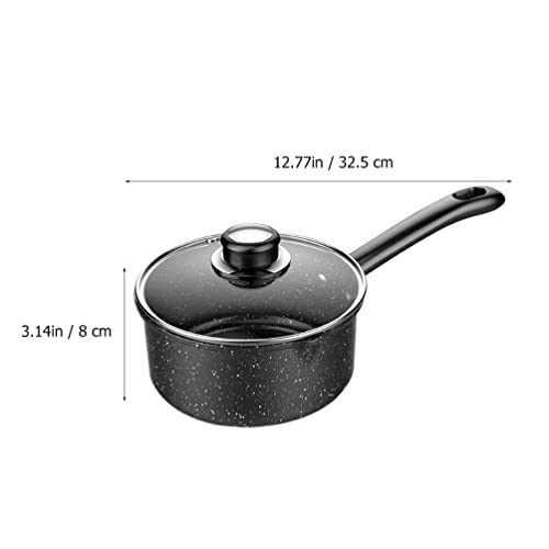 Yardwe Pote De Leite De Pedra Maifan Aquecedor De Café Panela De Ramen Com Alça De Inox Panela Funda
