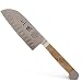 Produktbild GÜDE Solingen - Santoku mit Kulle geschmiedet, 14 cm, Olivenholz, ALPHA OLIVE, Doppelkropf, Handmade Germany