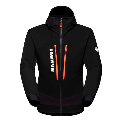 Mammut Aenergy SO Hybrid Hooded Jacket Black/Vibrant orange S
