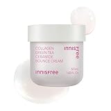 【イニスフリー】コラーゲン グリーンティー セラミド バウンス クリーム 50mL【クリーム】 【正規品】 ハリ 弾力 低刺激 ヒアルロン酸 水分たっぷり 脂性肌 乾燥肌 混合肌 水分補給 保湿 うるおい 乾燥 韓国コスメ メンズ