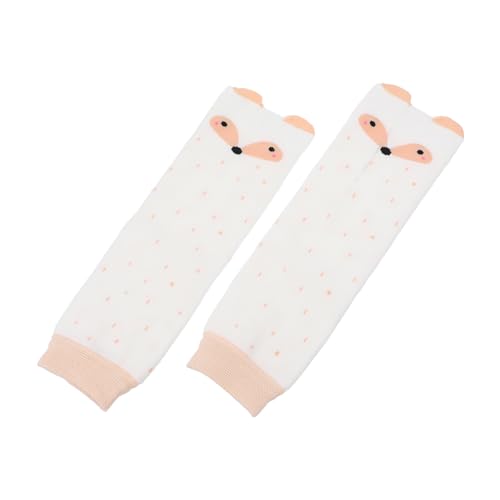 BESPORTBLE Cartoon Leg Warmers Thick Knee Pads Soft Skin Friendly Crawling Protector Non Slip Fox Design