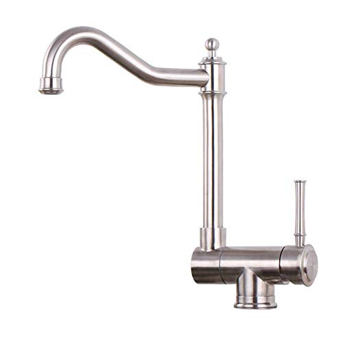 Mitigeur cuisine fenêtre pliante en inox pour une vue dégagée pendant la vaisselle