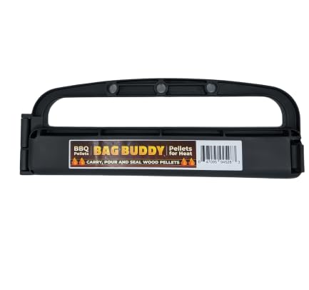 Bag Buddy Clip - Easily Close & Carry Clip for substrate Bags (1 Count, Black)