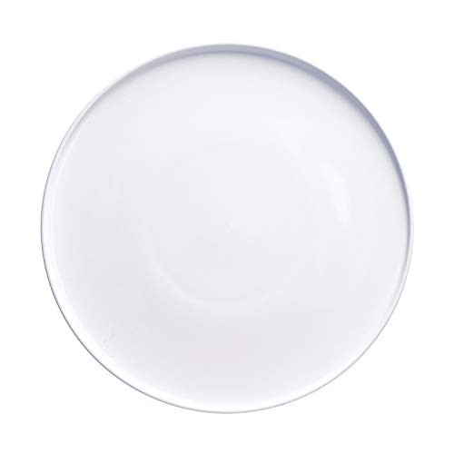 La Porcellana Bianca - Piatti Set da 2 Pezzi - Arredo Casa, Cucina - Linea Essenziale Gourmet - Idea Regalo - New Bone China - Ø 32; h1,9 cm