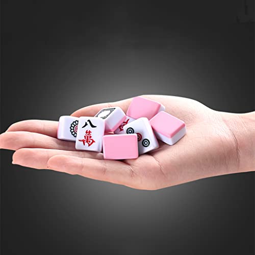 Mini Juego de Mahjong Chino con 144 Fichas Melamina miniatura 3