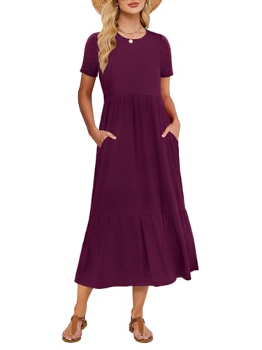Gracyoga Women's Summer Maxi Dress 2025 Casual...