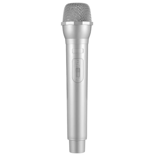 Fake Microphone Prop Realistic Toy Microphone With Metal Mesh Plastic Karaoke Mic Toy For Halloween Christmas Cosplay Music Birthday Party Favors Costume Play