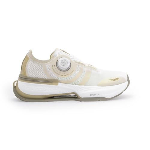 Image of Red Tape Dial Lace ETPU Athleisure Shoes for Men | Cultured Round-Toe Shape & Cushioning Technology