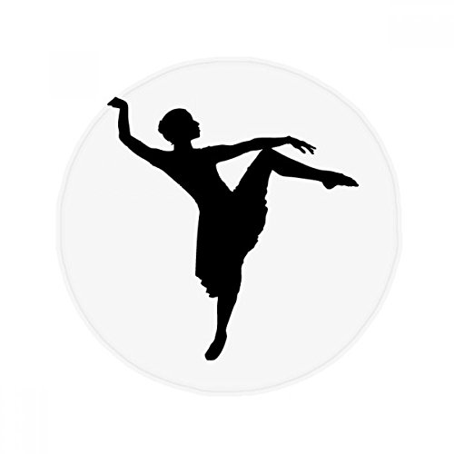 Tapis rond anti-dérapant danse pour sécuriser et décorer le sol