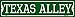 SMART BLONDE Texas Alley Novelty Small Metal Street Sign K-1094