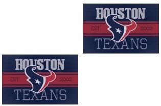 NFL Houston Texans Classic Stickers Double Pack of 2