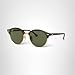 Ray-Ban RB4246 990 51MM Red Havana/G-15 Green Round Sunglasses for Men for Women