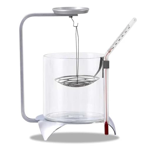 Kit De Determinación De Densidad, Balanza Electrónica, Peso Máximo: 100 G, Lectura Mínima: 0,01 G, Con Termómetro, Medición Precisa De Densidad De Sólidos Y Líquidos.
