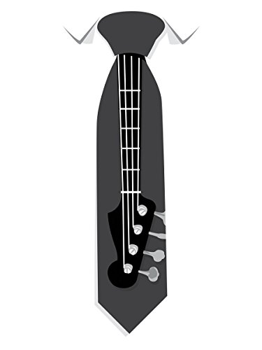 Grindstore T-Shirt Tie Bass da Uomo in Bianco