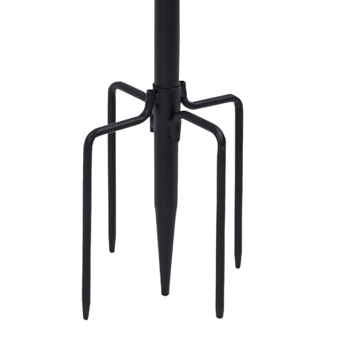 Pôle de drapeau de jardin HEEPDD en acier inoxydable 10 pièces - 8