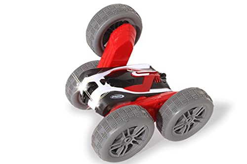 SpinX Stuntcar, 2,4GHz - 4WD, überschlagresistent, überwindet Fast jedes Hindernis und Extreme Steigungen, fährt auch auf dem Rücken, 360° Drehungen, LED