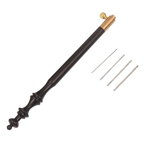 JAGTRADE Embroidery Needle Punch Cross-Stitches Needle Pen Felting Threader Thread Guide Crafts Sewing Knitting Embroidery Tools, 170x40mm