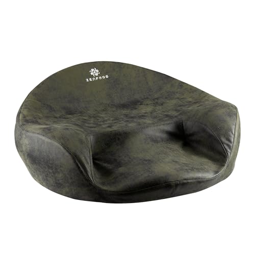 ZENFROG Ergonomic Meditation Cushion/Chair/Seat/Floor Pillow for Home/Office/Studio – Memory Foam,