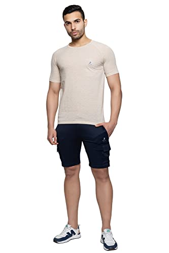 Image of Men's DRI FIT Sports Tshirt /SWEATPROOF /Anti Microbial /Extra Stretch /for Pickleball, Gym, Training, Badminton, Cricket, Tennis, Yoga, Golf (All Sports) All Colours & Sizes, Full & Half Sleeves
