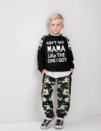 Image of TUEMOS Toddler Boy Clothes Sweatsuits Fall Winters Boy Outfits