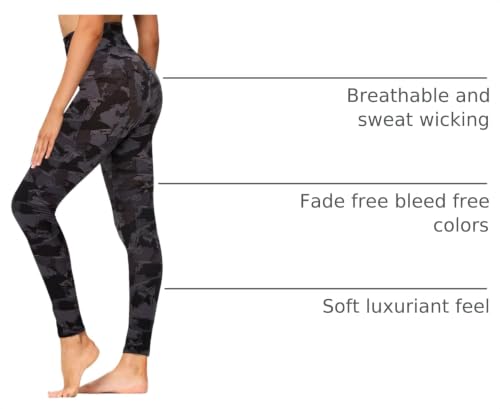 Image of GAYHAY High Waisted Leggings with Pockets for Women - Buttery Soft Yoga Pants for Gym Workout, Athletic Running