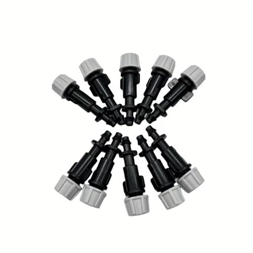 WOVSTNOV 10Pack Misting Nozzles Set Nozzles Single Hook Atomization Sprinkler Head for Adjustable for Nozzle (WP32-1)