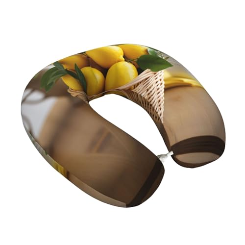 Almohada Cervical Espuma Viscoelástica Negra U miniatura 2