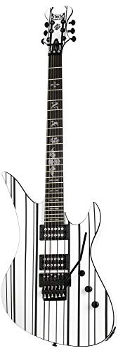 Schecter Synyster Gates Standard Signature Electric Guitar Gloss White w/ Black, 1746