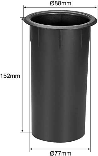 XYWHPGV 77mm x 152mm Speaker Port Tube Subwoofer Bass Reflex Tube Bass Woofer Box 4pcs(878c5 352cf f130a 0b583 e8ae1 fc393