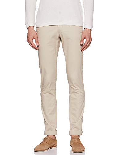 Image of Indian Terrain Men's Slim Casual Trousers