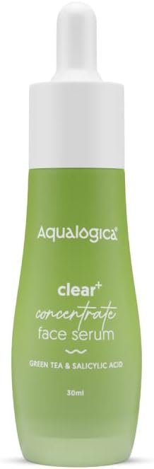 Aqualogica Salicylic Acid Face Serum with Hyaluronic Acid & Green Tea for Men & Women -For Open Pores, Reduces Acne Marks & Pimples -Oily, Glowing & Dry Skin -30ml
