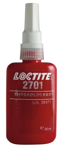 Preisvergleich Produktbild Loctite Gewindekleber mit hoher Festigkeit 2701, hochfeste, ölbeständige Schraubensicherung, 50 ml