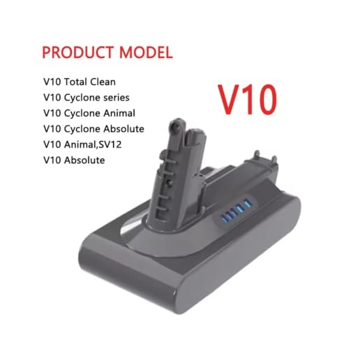 Batería de aspiradora para Dyson V10 V11 V12 repuesto de mano 7