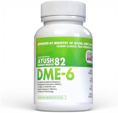 Ayush 82 DME-6 | Diabetes Care Ayurvedic Medicine | Supports Healthy Blood Sugar Levels | Approved by Ministry of AYUSH | 1 Month Course, 120 Tablets