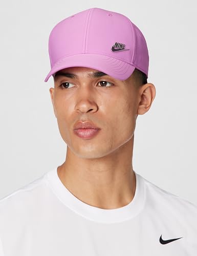 Image of Nike Unisex Adult Dri-FIT Club Structured Metal Logo Cap Hat | Mens and Womens