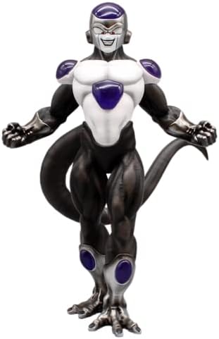 Anime DB Figure Black Gold Frieza Action Figure Final Form Freezer PVC Collection Model Doll Toys Decoration Ornament Gifts Figura De Acción De Héroe De Decoración 7.5 INCH
