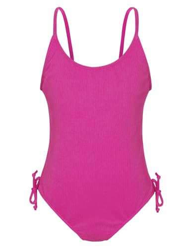 Maillot de bain une pièce fille fini les bretelles qui glissent avec Berich 7-14 ans