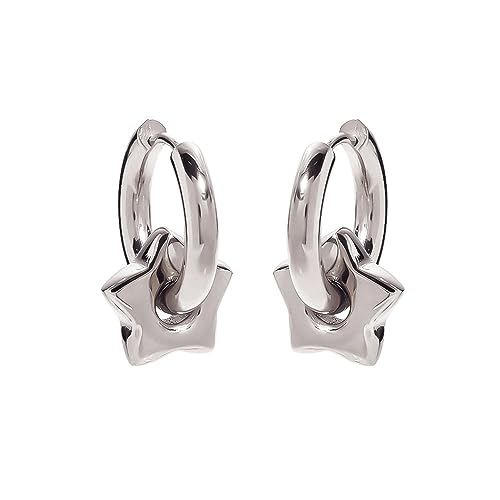 925 Cerceau en Argent Sterling s Hoop S Femmes y2k Anneaux