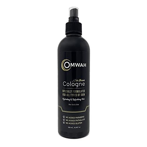 OMWAH Barber After Shave Cologne 16.9 OZ. 500 ml