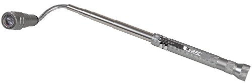 Torch Led Retractable with Magnet, Light Source LED, Power Source LR44 Batteries x 4, Torch Body Material Aluminium, Torch Type LED Torch, Torches