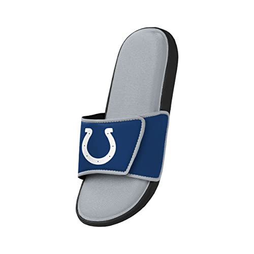 Image of FOCO mens NFL Team Logo Sport Shower Foam Slide Flip Flop Sandals