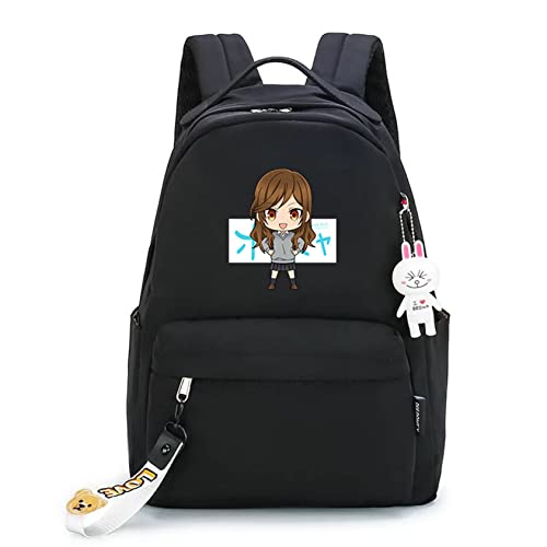 ISaikoy Anime Horimiya Backpack Shoulder Bag Bookbag School Bag B7