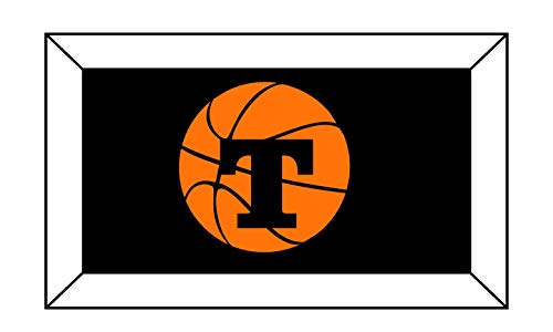 SharpShooter Decals Tennessee Basketball Decal - 3.00" x 8.50" - T1459 - Easy to Apply- Instructions Included - Premium 6 Year Vinyl
