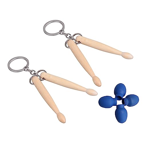 Llaveros de baquetas de madera mini pack 2 miniatura 7