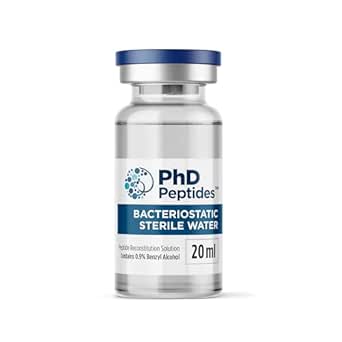 Bakteriostatisches Sterilwasser - 20 ml - Lösung zur Peptid-Rekonstitution - Bac Wasser