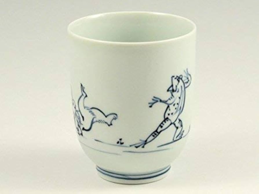 ☆ 洸琳窯　【山水】 夫婦茶碗、夫婦湯呑み Amazon | 有田 波佐見焼 洸琳窯 高山寺(鳥獣戯画) 組湯呑(夫婦