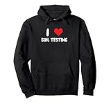 Ich liebe Bodenuntersuchungen Farmer Crops Farming Field Engineer Pullover Hoodie