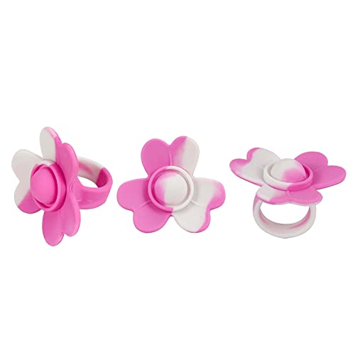 JIJK Pop it Fidget anelli, Push Bubble Fidget