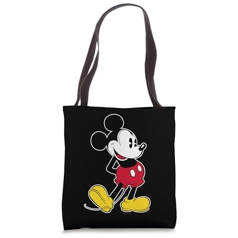 Disney Mickey Mouse Black Tote Bag Cover
